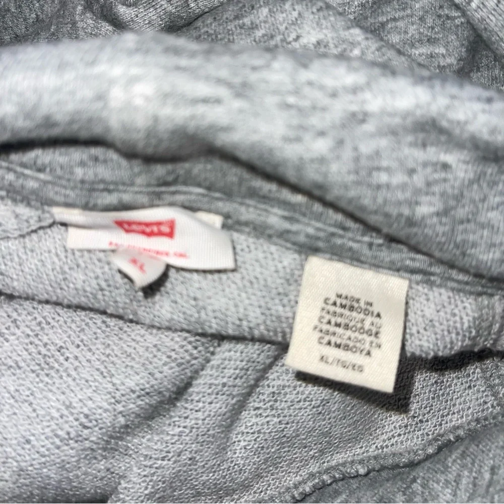 Levi's Red and Gray Men's Hoodie XL